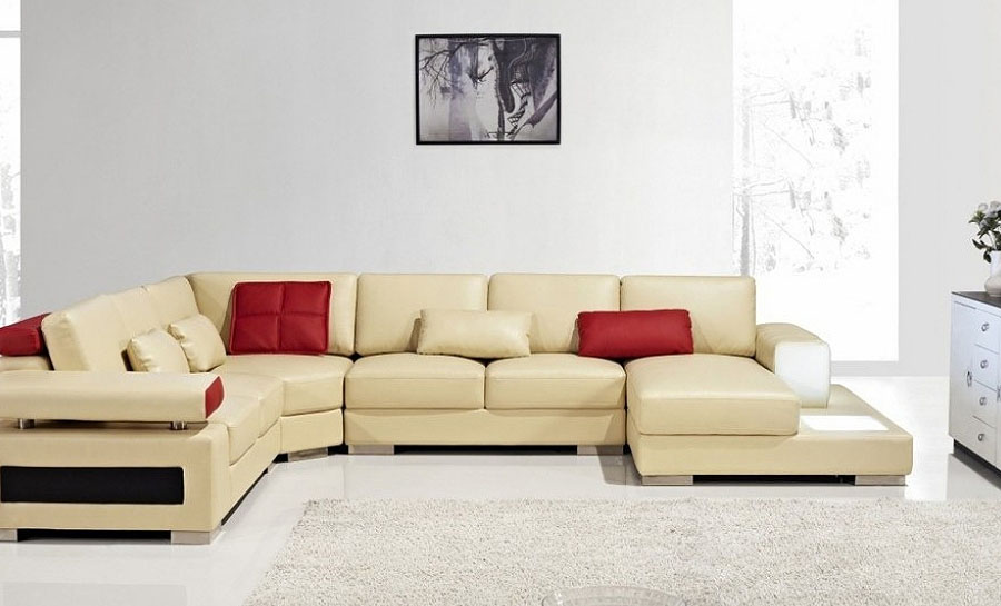 Quinton Leather Sofa Lounge Set